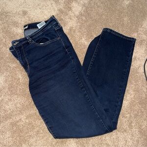 Levi's Dark Blue Straight Leg Women's Jeans